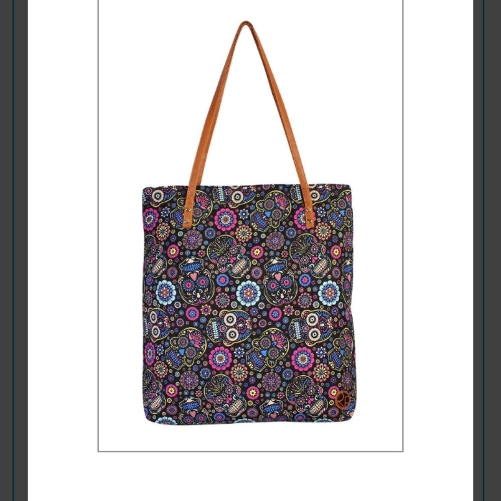 2/$18 OR 3/$26😍Sugar Skull Print Tote